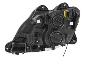 Far dreapta (H1/H7/LED/PY21W, electric, fara motor, cu lumina de zi, culoare insert: crom platinat, culoare semnalizator: transparent) potrivit DAF CF, XF 106 10.12- - Img 2