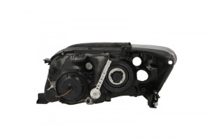 Far Dreapta (H11/HB3, electric, fara motoras, culoare insertie: cromat, culoare semnalizator: transparent) potrivit TOYOTA RAV 4 III - Img 2