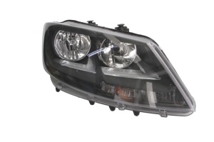 Far Dreapta (H15/H7, electric, cu motor, culoare insert: negru) potrivit SEAT ALHAMBRA 7N 2010-2015