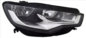 Far Dreapta (H15/H7, electric, cu motor) potrivit AUDI A6 ALLROAD C7, A6 C7 2010-2015