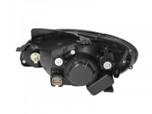 Far Dreapta (H4, electric, cu motor, culoare insertie: cromat, culoare semnalizator: cromat) potrivit HYUNDAI GETZ - Img 2