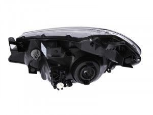 Far dreapta (H4, electric, cu motoras, fundal cromat) TOYOTA YARIS - Img 2