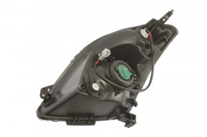Far Dreapta (H4, manual, fara motoras, culoare insertie: cromat, culoare semnalizator: transparent) potrivit SUZUKI SWIFT III - Img 2