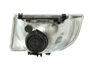 Far Dreapta (H4, mecanic, culoare insertie: cromat) potrivit FORD FIESTA III, FIESTA/HATCHBACK, FIESTA/MINIVAN - Img 2