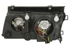 Far Dreapta (H7/H7, electric, cu motor, culoare insertie: cromat) potrivit VW NEW BEETLE - Img 2