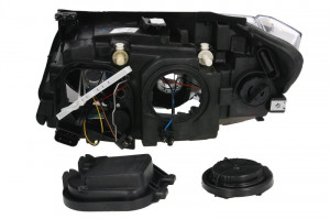Far Dreapta (H7/H7, electric, cu motor) potrivit BMW X1 (E84) - Img 2