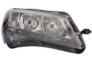 Far dreapta (H7/H7/W16W, electric, cu motor) potrivit SKODA SUPERB III 2015-2019