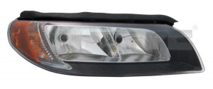 Far Dreapta (H7/H9, electric, cu motor, culoare insertie: negru) potrivit VOLVO S80 II, V70 III, XC70 II - Img 3