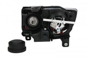 Far Dreapta (H9, electric, cu motor, culoare insertie: cromat) potrivit JEEP COMPASS, GRAND CHEROKEE IV - Img 2