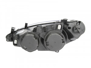 Far Dreapta (halogen, H1/H7/W5W, electric, cu motor, culoare semnalizator: transparent) potrivit PEUGEOT 307, 307/KOMBI -06.05 - Img 2