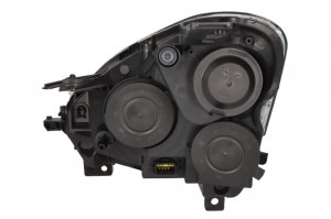 Far Dreapta (halogen, H4/W5W, electric, cu motor, culoare semnalizator: transparent) potrivit PEUGEOT PARTNER, PARTNER TEPEE, PARTNER/MINIVAN - Img 2