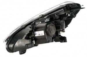 Far Dreapta (halogen, H7/W5W, electric, fara motoras, culoare insertie: negru, culoare semnalizator: transparent) potrivit RENAULT CLIO III, CLIO III/HATCHBACK - Img 3
