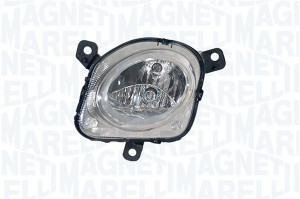 Far Dreapta (halogen, W21, bec, culoare insertie: cromat) potrivit FIAT 500L - Img 3