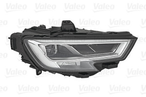 Far Dreapta (LED, electric, cu motor, culoare insertie: negru) potrivit AUDI A3 06.16- - Img 3