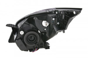 Far dreapta potrivit CHEVROLET SPARK dupa 2010 - (H4, electric, fundal argintiu, Semnalizator argintiu) - Img 2