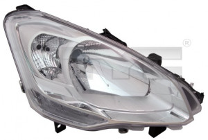 Far dreapta potrivit CITROEN BERLINGO 2008-2012 - (H4, electric, cu motoras)