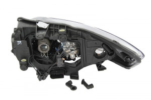 Far dreapta potrivit FORD MONDEO 2007-2010 - (H1/H7, reglaj electric, cu motoras,cu iluminare in viraje, fundal argintiu) - Img 2