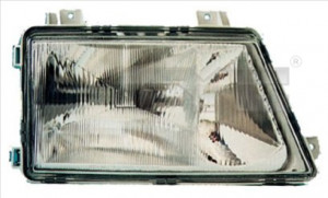 Far dreapta potrivit MERCEDES SPRINTER 2-T (901, 902), SPRINTER 3-T (903), SPRINTER 4-T (904) - (H1, pneumatic, fundal argintiu)