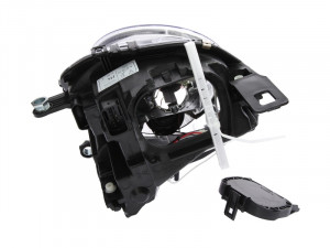 Far dreapta potrivit MINI (R56), (R57), (R58), (R59), CLUBMAN (R55), CLUBVAN (R55) - (H4, electric, cu motoras)