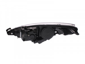 Far dreapta potrivit PEUGEOT 207 2006-2009 - (H1/H7, reglaj electric, cu motoras, fundal cromat, fundal transparent) - Img 2