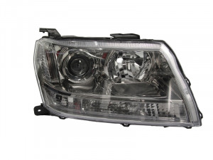 Far dreapta potrivit SUZUKI GRAND VITARA, OFF-ROAD 2005-2009 - (H7/HB3, electric, fundal argintiu, Semnalizator argintiu)