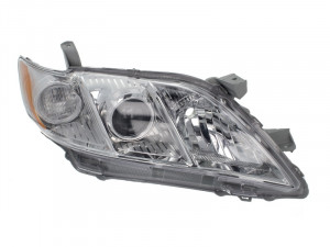 Far dreapta potrivit TOYOTA CAMRY - (H11/HB3, electric, fundal cromat)
