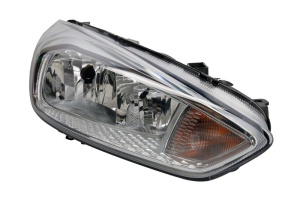 Far fata Dreapta (H1/H7, electric, cu motor, culoare insert: cromat) potrivit FORD FOCUS III, FOCUS III/KOMBI; FORD USA FOCUS