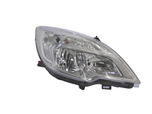 Far fata Dreapta (H1/H7/W21, electric, cu motor, culoare insert: cromat) potrivit OPEL MERIVA B - Img 1