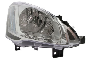 Far fata Dreapta (H4, electric, cu motor) potrivit CITROEN BERLINGO, BERLINGO MULTISPACE, BERLINGO/MINIVAN - Img 1