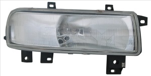 Far fata Dreapta (H4, electric, fara motoras, culoare insert: cromat) potrivit NISSAN INTERSTAR X70; OPEL MOVANO I; RENAULT MASTER II 1998-2003 - Img 3