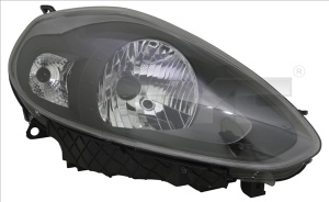 Far fata Dreapta (H4/P21W, electric, cu motor, culoare insert: negru) potrivit ABARTH PUNTO, PUNTO EVO; FIAT PUNTO, PUNTO EVO, PUNTO EVO/HATCHBACK, PUNTO/HATCHBACK