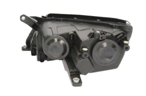 Far fata Dreapta (H7, electric, cu motor, culoare insert: cromat) potrivit VW TIGUAN - Img 2