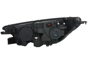 Far fata Dreapta (H7/H7, electric, cu motor, culoare insert: negru) potrivit CITROEN C4 II - Img 2