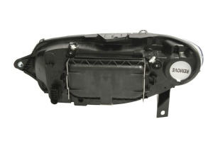 Far fata Dreapta (H7/H7, electric, cu motor) potrivit FIAT PALIO, SIENA - Img 2