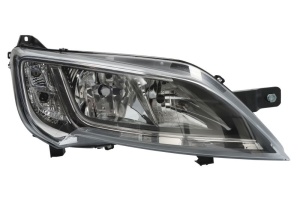 Far fata Dreapta (H7/LED/WY21W, cu motor, culoare insert: negru) potrivit CITROEN JUMPER I, JUMPER II; FIAT DUCATO; PEUGEOT BOXER - Img 1