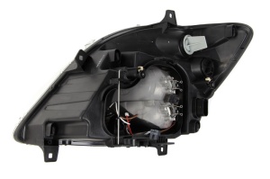 Far fata Dreapta (H7/PY21W/W5W, electric, fara motoras, bec, culoare insert: argintiu, culoare semnalizator: galben) potrivit MERCEDES SPRINTER 3,5-T (B906), SPRINTER 3-T (B906) dupa 2006 - Img 2