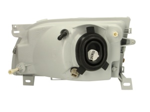Far fata Dreapta (halogen, H4, manual, mecanic, fara motoras, culoare insert: cromat) potrivit FORD TRANSIT, TRANSIT TOURNEO 1991-1994 - Img 2