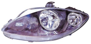 Far fata Stanga (H1/H7, electric, fara motoras, culoare insert: negru) potrivit SEAT ALTEA, ALTEA XL, LEON, TOLEDO III