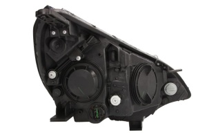 Far fata Stanga (H1/H7/P21/PY21W, electric, mecanic, fara motoras, culoare insert: negru) potrivit KIA RIO II, RIO III -12.16 - Img 2