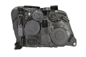 Far fata Stanga (H1/H7/PY21W/W5W, electric, cu motor, culoare insert: negru, culoare semnalizator: alb) potrivit VW AMAROK - Img 2