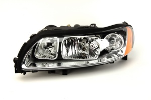 Far fata Stanga (H11/H9, electric, fara motoras, culoare insert: negru) potrivit VOLVO S60 I, V70 II, XC70 I - Img 1