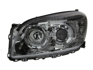 Far fata Stanga (H11/HB3, electric, fara motoras, culoare insert: cromat) potrivit TOYOTA RAV 4 III - Img 1