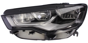 Far fata Stanga (H15/H7, electric, cu motor, culoare insert: negru) potrivit AUDI A6 ALLROAD C7, A6 C7