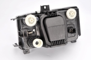 Far fata Stanga (H4, electric, manual, fara motoras, culoare insert: argintiu) potrivit VW CADDY II, CADDY II/MINIVAN, POLO, POLO III CLASSIC - Img 3