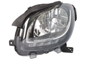 Far fata Stanga (H4/LED, electric, fara motoras) potrivit SMART FORFOUR, FORTWO 07.14- - Img 1