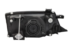 Far fata Stanga (H4, mecanic, fara motoras, culoare insert: cromat, culoare semnalizator: transparent) potrivit SUZUKI BALENO - Img 2