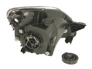 Far fata Stanga (H4, mecanic, fara motoras, culoare semnalizator: galben) potrivit HONDA CR-V II 09.01-12.04 - Img 2