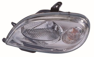 Far fata Stanga (H4/PY21W/W5W, electric, fara motoras) potrivit CITROEN SAXO 1999-2003