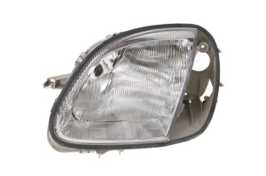 Far fata Stanga (H7, electric, fara motoras, culoare insert: argintiu, culoare semnalizator: transparent) potrivit MERCEDES SLK (R170) -04.04 - Img 1