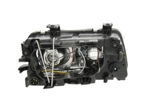 Far fata Stanga (H7/H7, electric, fara motoras, culoare insert: cromat) potrivit AUDI A4 B5 - Img 3